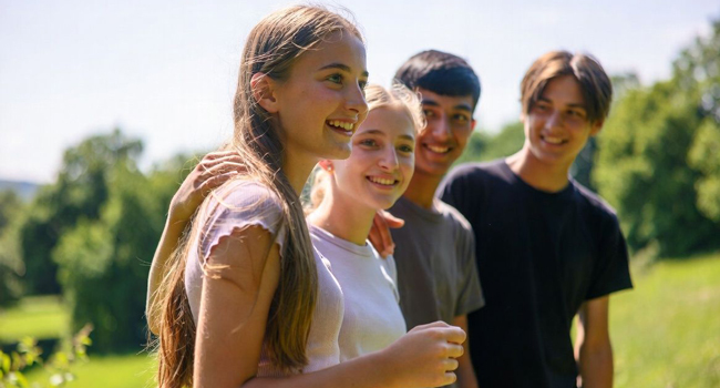 Schüler verbringen gemeinsam ihre Freizeit während einer LISA! Englisch-Sprachreise für Schüler in Ennis, Irland