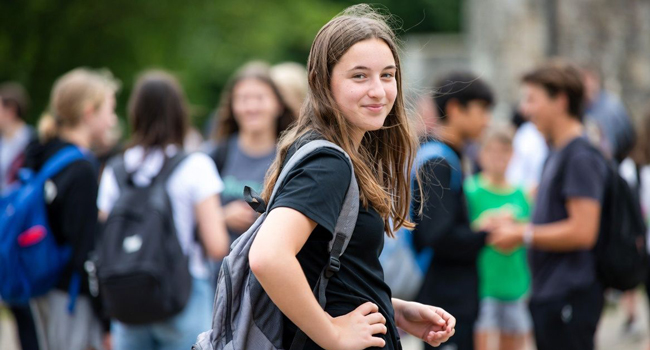Schülerin in Ennis während einer LISA! Englisch-Sprachreise für Schüler in Irland