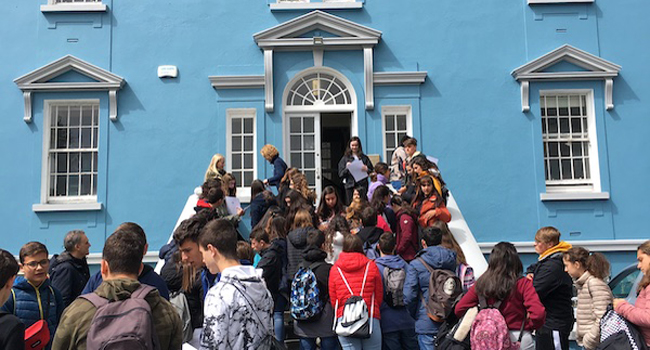 Stadtzentrum von Ennis während einer LISA! Englisch-Sprachreise für Schüler in Irland