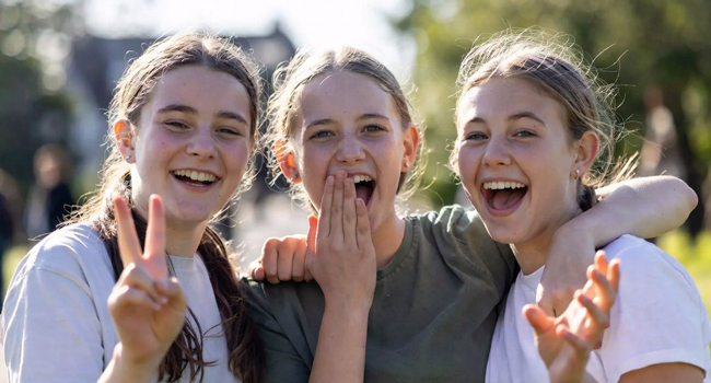 Schülerin mit Koffer bei der Anreise zu einer LISA! Englisch-Sprachreise für Schüler in Ennis, Irland Schüler genießen ihren Aufenthalt während einer LISA! Englisch-Sprachreise für Schüler in Ennis, Irland