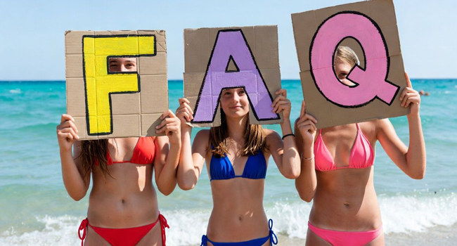 Jugendliche am Strand in Lignano während einer LISA! Sprachreise beantworten häufige Fragen zur Italienisch Sprachreise in Italien