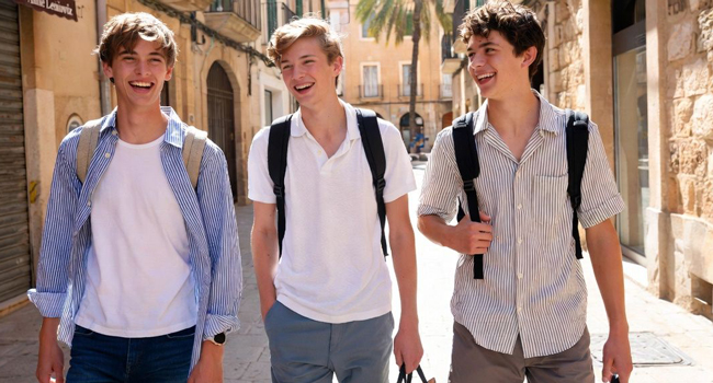 Sprachreise Mallorca Premium mit LISA! – Stadt, Kultur und unvergessliche Erlebnisse für Young Adults Young Adults in Mallorca während einer LISA! Sprachreise erkunden gemeinsam die Stadt und genießen das mediterrane Flair