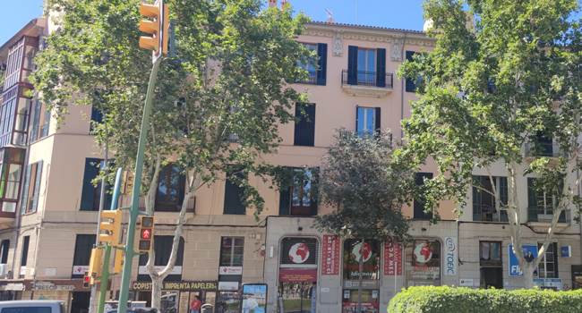 Sprachreise Mallorca Premium mit LISA! – Sprachschule, Unterricht und zentrale Lage Sprachschule in Mallorca während einer LISA! Young Adults Sprachreise mit zentralem Gebäude und Unterrichtsort