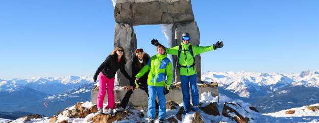 LISA-Sprachreisen-Erwachsene-Englisch-Kanada-Vancouver-Campus-Ausflug-Schnee-Berge-Winter